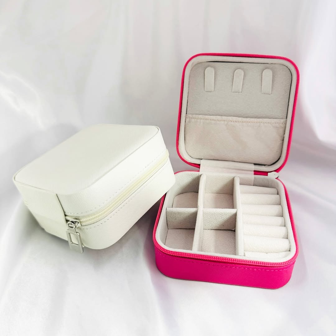 Mini Jewellery Box – Portable Organizer for Rings & Earrings