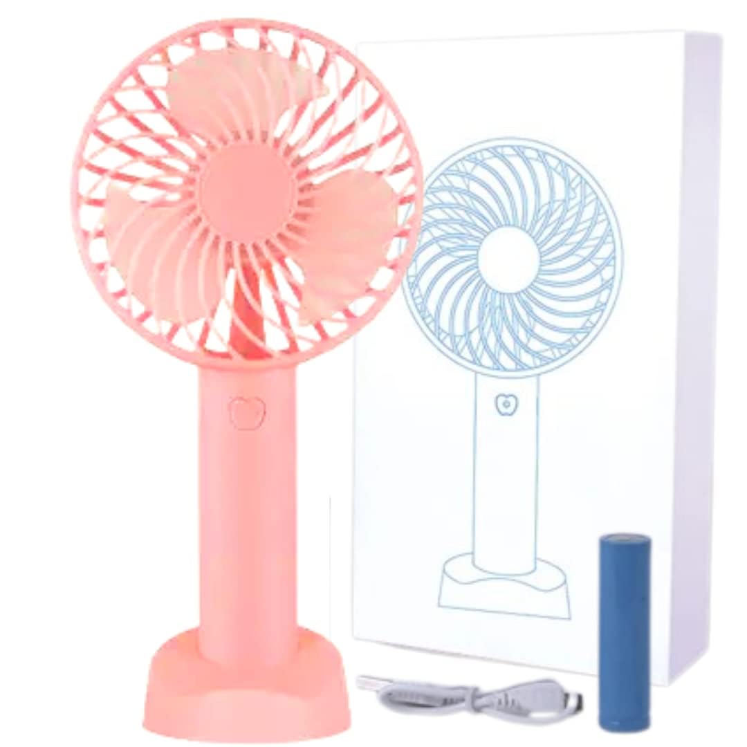 Mini Hand Fan – Rechargeable & Portable