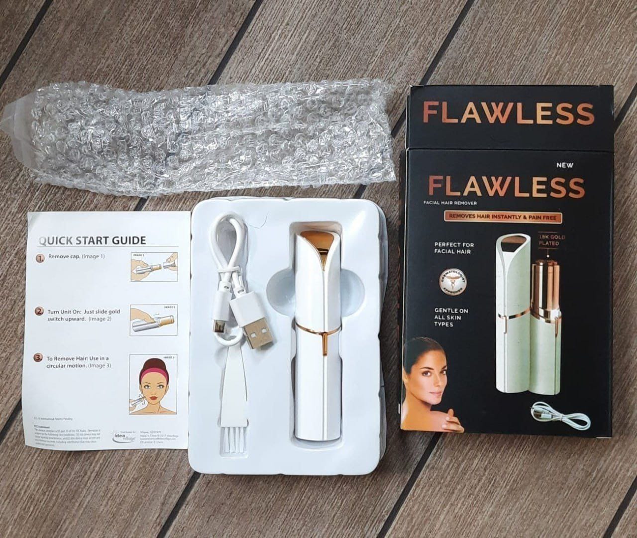 Facial Hair Remover – Painless Hair Removal Tool for Smooth Skin