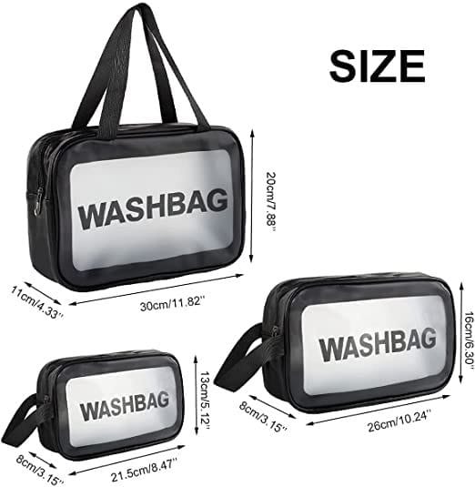 Wash Bag Makeup Pouch – Waterproof Travel Cosmetic Organizer