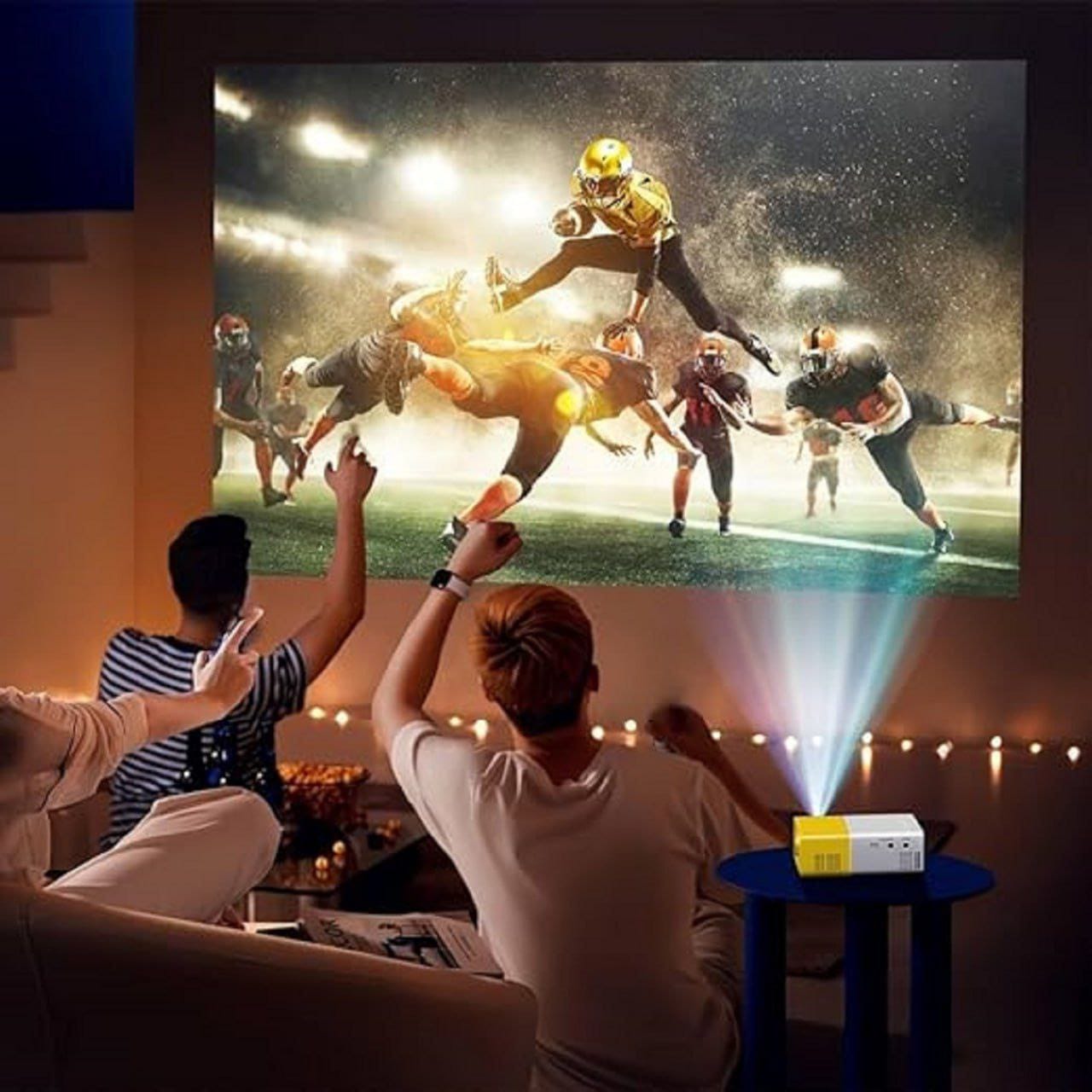 Mini Projector 1080P – Portable HD Home Theater Projector