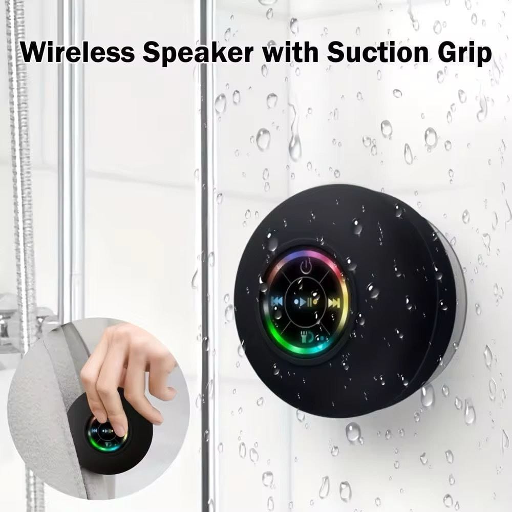 IPX4 Waterproof Suction Cup Wireless Speaker
