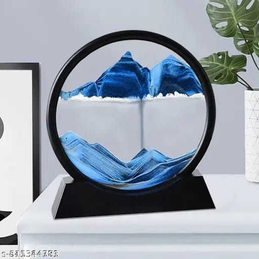 Moving Landscapes – Rotating Sand Art Frame for Home & Office Decor