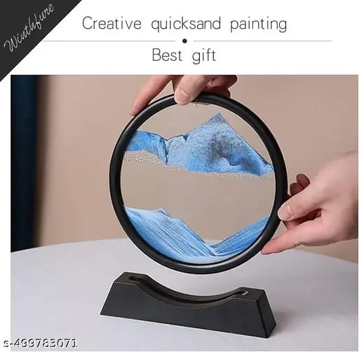 Moving Landscapes – Rotating Sand Art Frame for Home & Office Decor