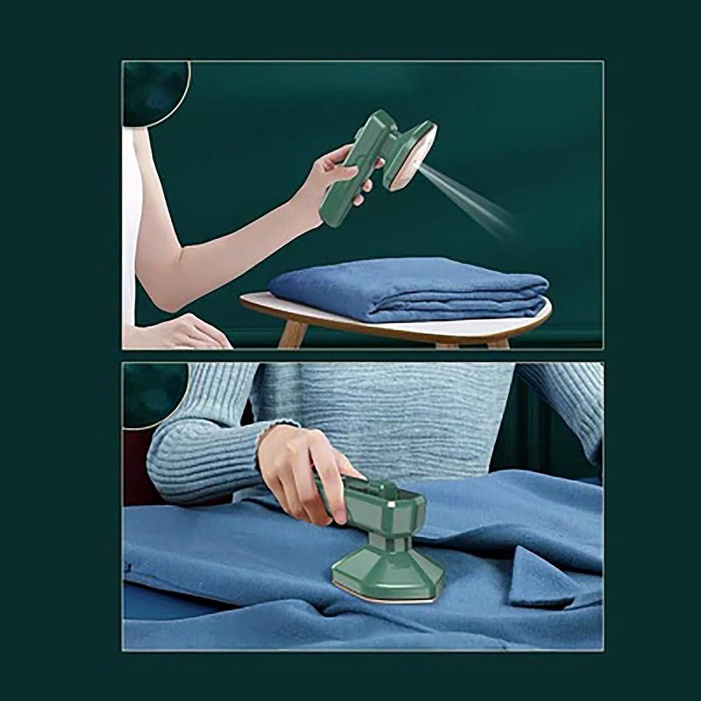Travel Steamer Iron – Portable Handheld Garment Steamer