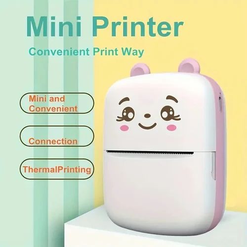 Mini Pocket Printer – Portable Bluetooth for Photos & Stickers