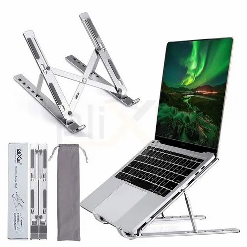 Aluminum Laptop Stand – Foldable, Adjustable & Ergonomic