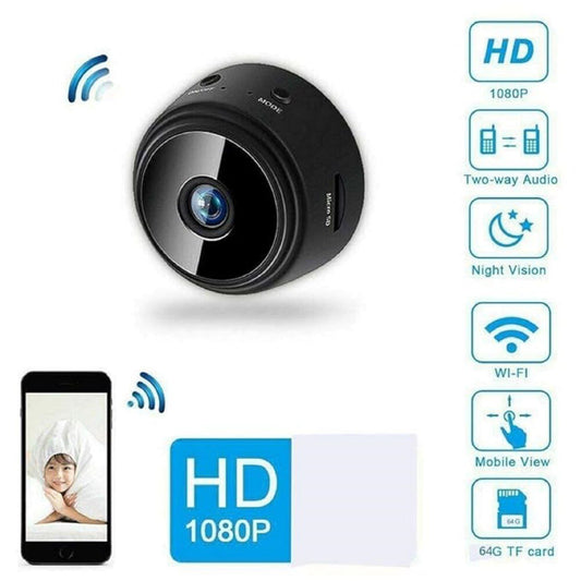 A9 Wireless Full HD Mini Camera – 1080P Night Vision Security Cam