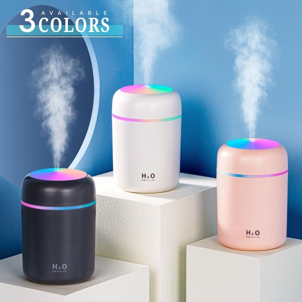 H2O Humidifier – Ultrasonic Cool Mist Diffuser