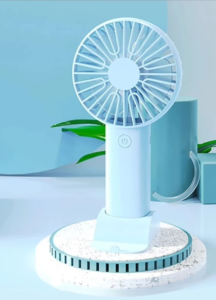 Mini Hand Fan – Rechargeable & Portable