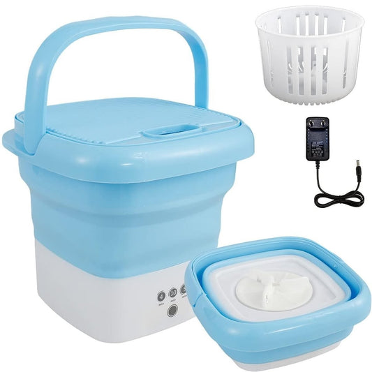 Folding Mini Washing Machine – Compact & Portable Washer