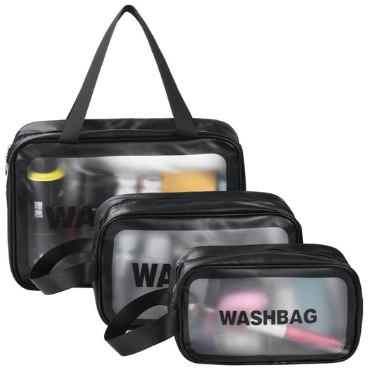 Wash Bag Makeup Pouch – Waterproof Travel Cosmetic Organizer