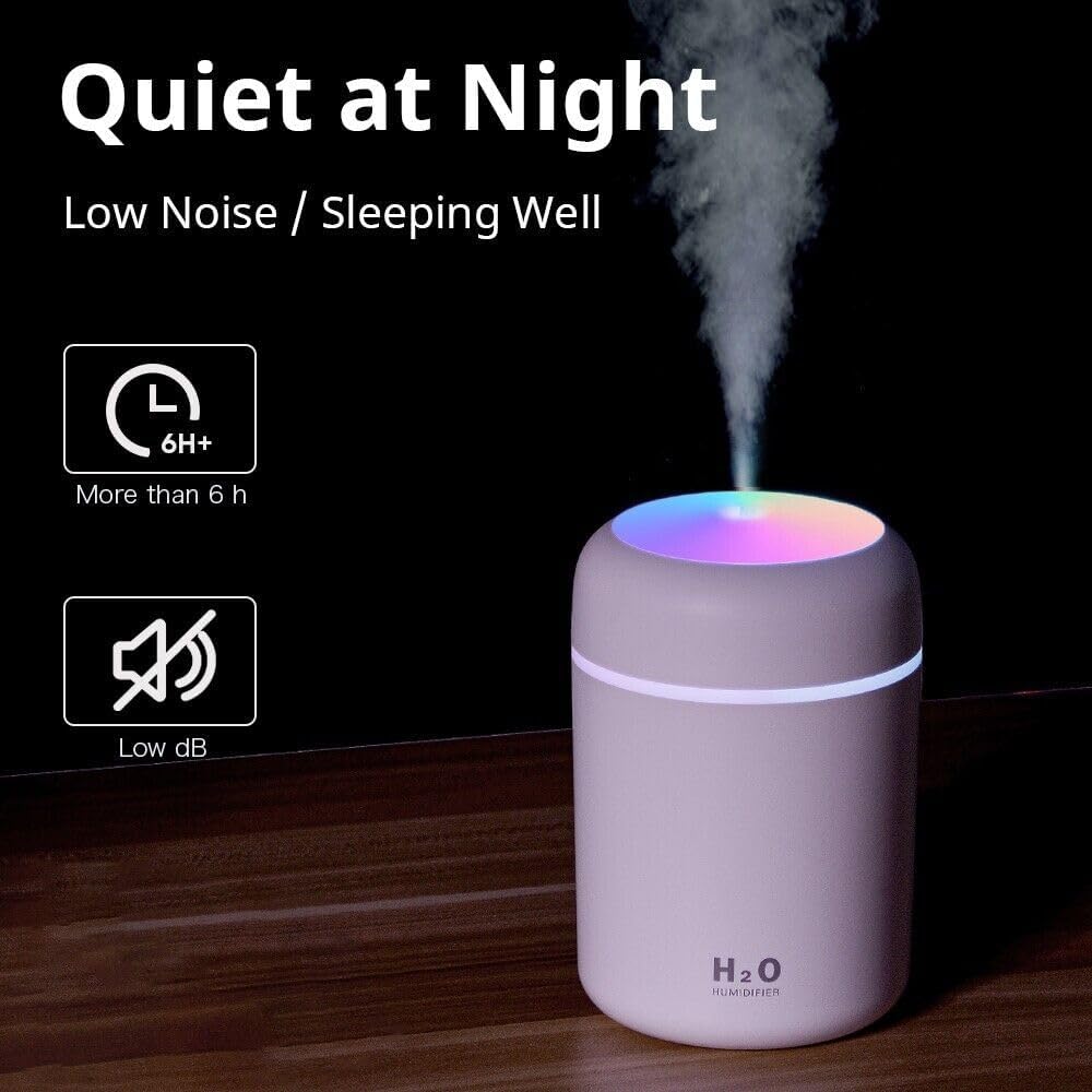 H2O Humidifier – Ultrasonic Cool Mist Diffuser