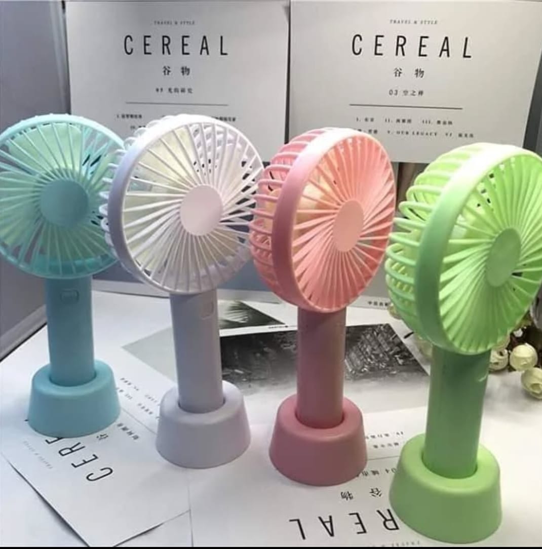 Mini Hand Fan – Rechargeable & Portable