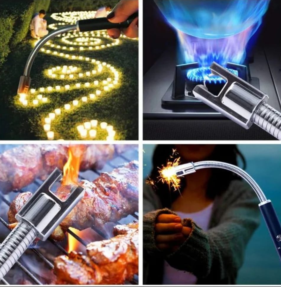 BBQ Rechargeable Arc Lighter – Windproof & Flameless